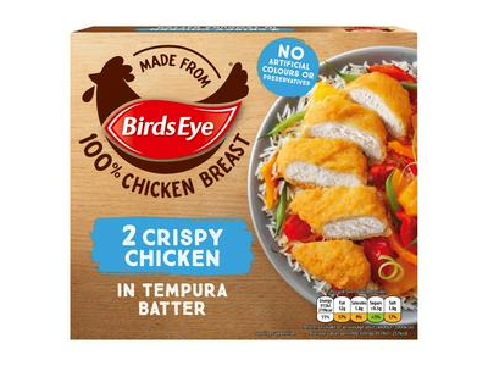 Birds Eye Crispy Chicken Frozen Food